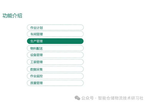 智能工厂mes系统总体解决方案